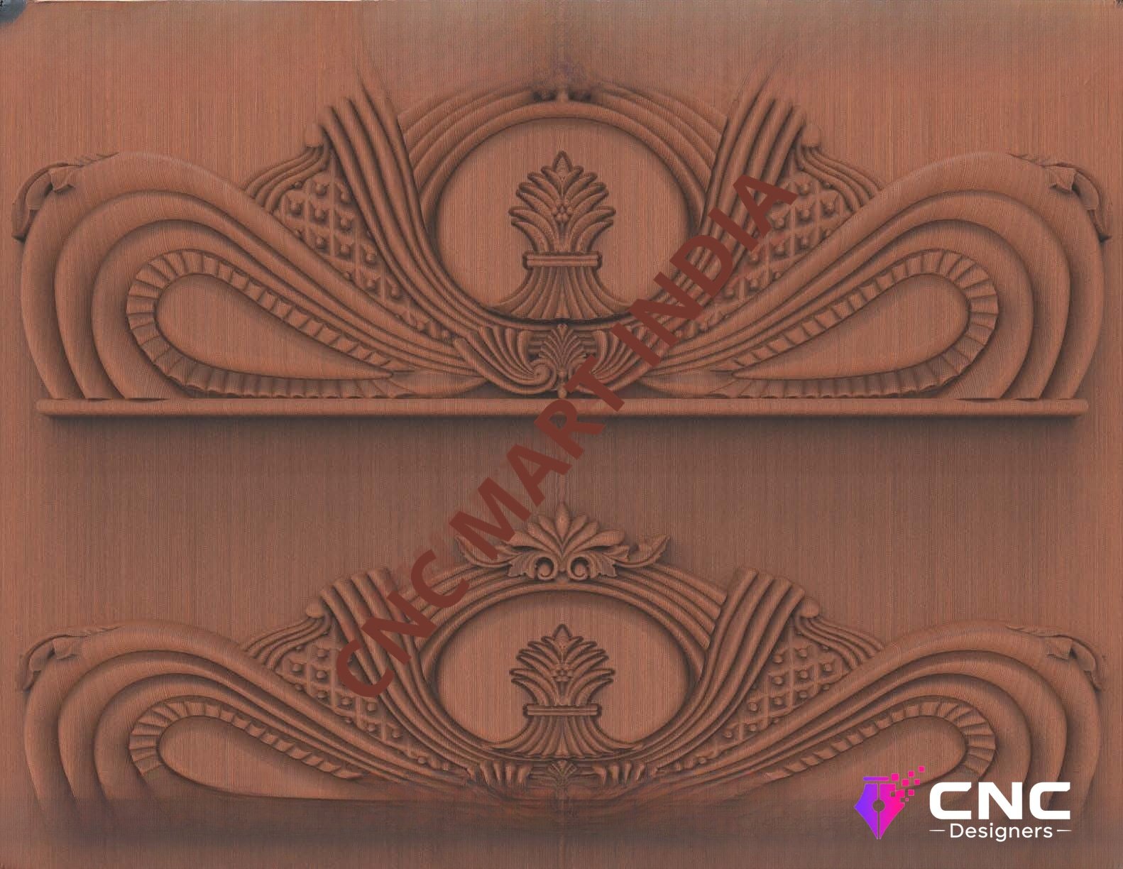Beds & Sofa - BS-74 Divine Carved Relief CNC Design